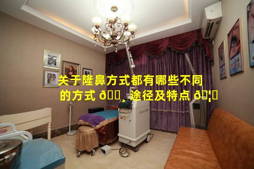 关于隆鼻方式都有哪些不同的方式 🌸 途径及特点 🦆